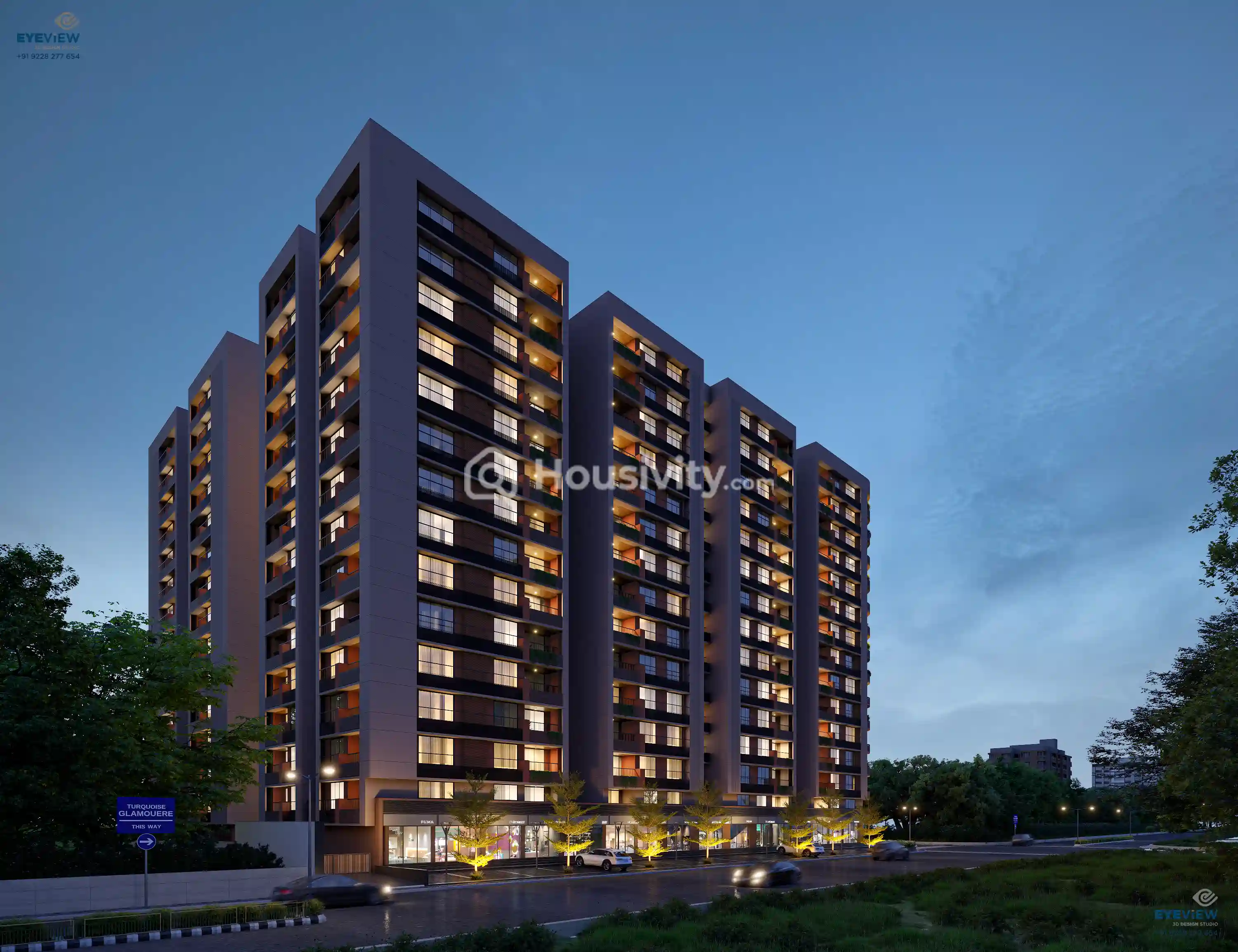 Turquoise Glamouere Image 4