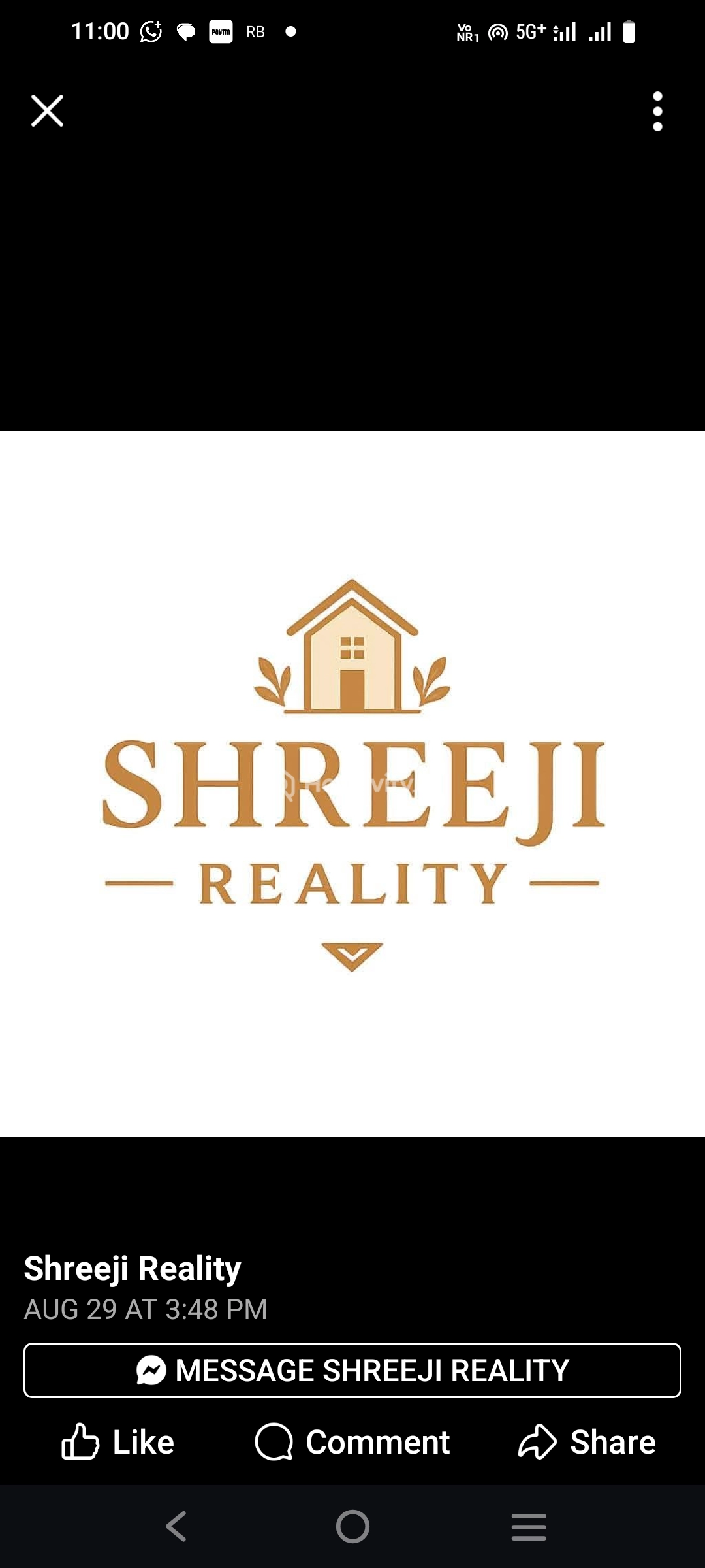 Shreeji Reality Homes Logo